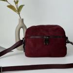 Сумка женская кожаная марсала FM0998AD