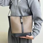 Сумка женская кожаная тауп FM1580B