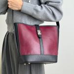 Сумка женская кожаная марсала FM1580C