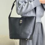 Сумка женская кожаная черная FM1580D