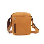 Мужская кожаная коричневая сумка FM1585A