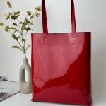 Сумка жіноча шкіряна червона FM1133P