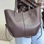 Сумка женская кожаная шоколадная FM1604D