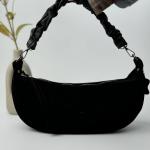 Сумка женская кожаная черная FM1607B