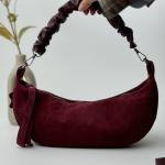 Сумка женская кожаная марсала FM1607C