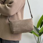 Сумка женская кожаная бежевая FM1609F