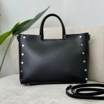 Сумка женская кожаная черная FM1610A