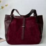 Сумка женская кожаная марсала FM1348K