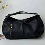 Сумка женская кожаная черная FM1617A