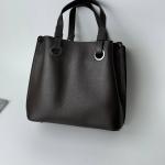 Сумка жіноча шкіряна шоколадна FM1519M