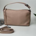 Сумка женская кожаная пудра FM1624C