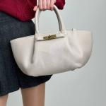 Сумка женская кожаная пудра FM1625B