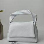 Сумка женская кожаная белая FM1626F