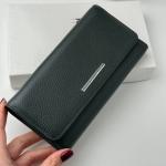 Кошелек женский кожаный изумрудный FM0987D