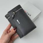 Кошелек женский кожаный серый FM1631C