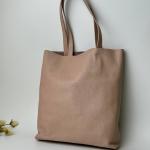 Сумка жіноча шкіряна пудра FM1133S