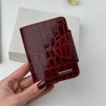 Жіночий гаманець шкіряний марсала FM1196D