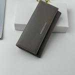 Кошелек женский кожаный серый FM1632B