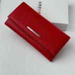 Кошелек женский кожаный красный FM1632C