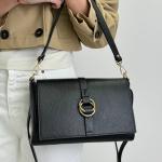 Сумка женская кожаная черная FM1633A