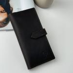 Кошелек женский кожаный черный FM1644B