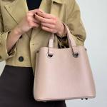 Сумка жіноча шкіряна пудра FM1519N