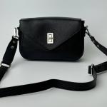 Сумка женская кожаная черная FM1312Y