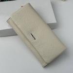 Кошелек женский кожаный молочный FM1654E