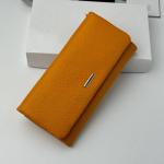 Кошелек женский кожаный желтый FM1654K