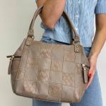 Сумка женская кожаная тауп FM1263CB