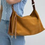 Сумка женская кожаная карамельная FM1656A