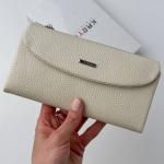 Кошелек женский кожаный молочный FM1318L