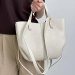 Сумка женская кожаная молочная FM1604K