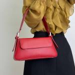 Сумка женская кожаная красная FM1515F