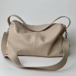 Сумка жіноча шкіряна молочна FM1612C