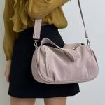 Сумка женская кожаная пудра FM1179J