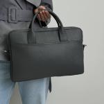 Сумка женская кожаная графит FM1670C