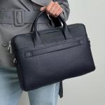 Сумка женская кожаная синяя FM1670E