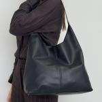 Сумка женская кожаная черная FM1675C