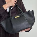 Сумка женская кожаная черная FM1676B