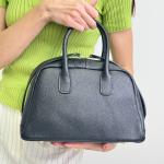 Сумка женская кожаная черная FM1681B