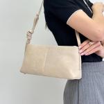 Сумка женская кожаная бежевая FM1682E