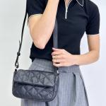 Сумка женская кожаная черная FM1152E