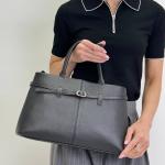 Сумка женская кожаная черная FM1684D