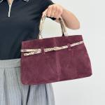 Сумка женская кожаная марсала FM1684G