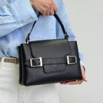 Сумка женская кожаная черная FM1685C