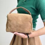 Сумка женская кожаная бежевая FM1689B