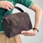 Сумка женская кожаная шоколадная FM1689C