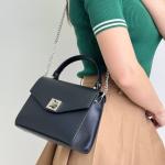 Сумка жіноча шкіряна чорна FM1690B