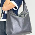 Сумка жіноча шкіряна чорна FM1696A